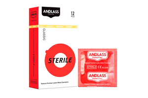 ANDLASS® クラシック滅菌コンドーム